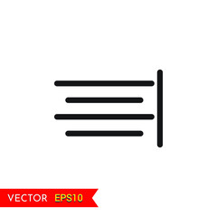 Center Alignment transparent background icon animation