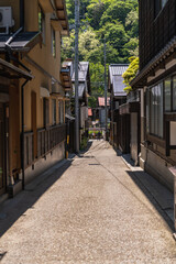 信州奈良井宿の風景