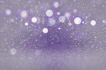 purple nice glossy glitter lights defocused bokeh abstract background with sparks fly, festival mockup texture with blank space for your content