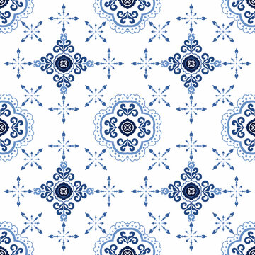 Lisbon illustration Azulejo Tiles italian Portuguese Spanish morocco Retro caramic Tile, Mediterranean Ornamental Background