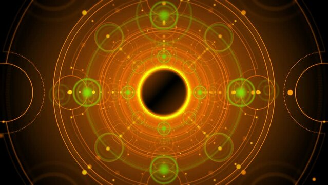 Endless Music Visualization for Club, Music Festivals, Social Media Music Channels, Concert etc. Logo or Text can be Placed in the Center of the Screen. Looped. 