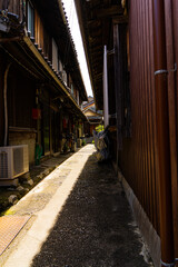 歴史を感じる湯浅の街並み