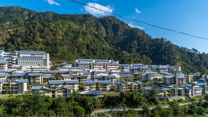 Fototapeta na wymiar Indian Institute of Technology Mandi, IIT Mandi, is a public technical and research university located in Kamand Valley in Mandi district of Himachal Pradesh