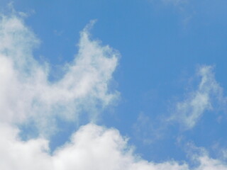 blue sky with clouds