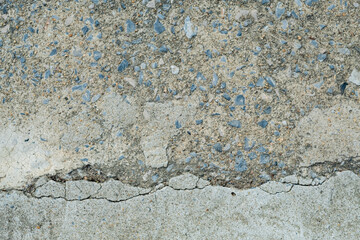 cracks in cement, wall background, mortar concrete