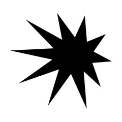 Obraz premium Vector Graphic Asset. Bold modern Shape.