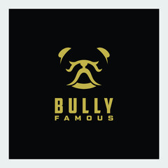 Dog linear icon. Vector isolated cute funny puppy head pictogram on a white background