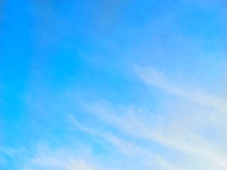 Naklejka na ściany i meble blue sky Bright colors on a sunny day with white clouds, beautiful sky.