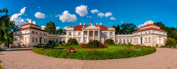 Palace in Smielow, a settlement in Greater Poland Voivodeship.