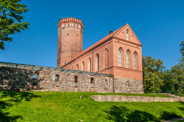 Castle in człuchów	
