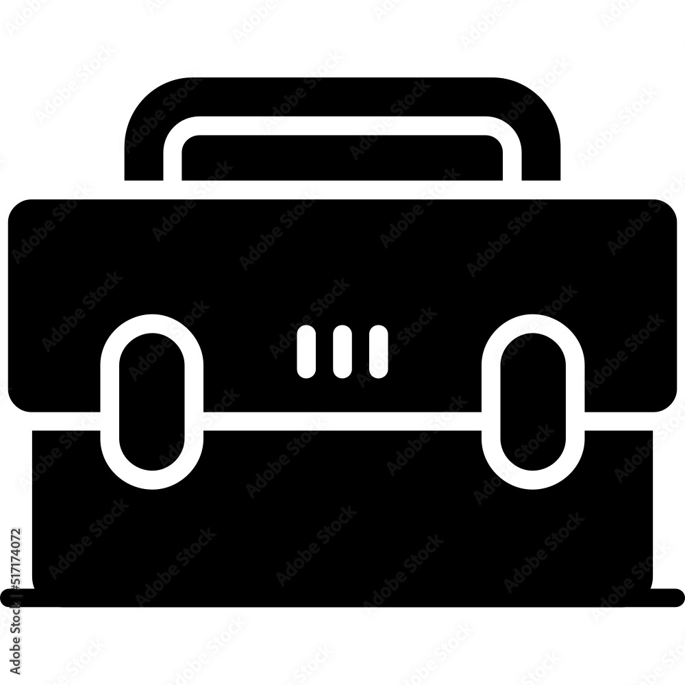 Sticker Briefcase Icon