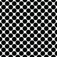 black and white background polka dots