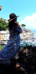 Lato w Portofino, Italia. Cinque Terre.