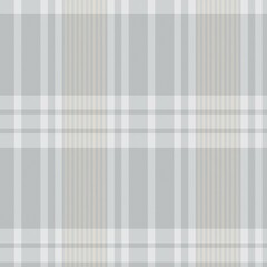Grey Asymmetric Plaid textured Seamless Pattern