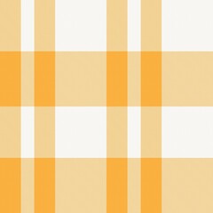 Orange Asymmetric Plaid textured Seamless Pattern