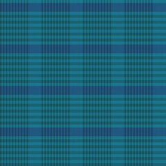 Blue Asymmetric Plaid textured Seamless Pattern
