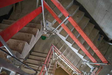 Housing construction on a building site Halle an der Saale
