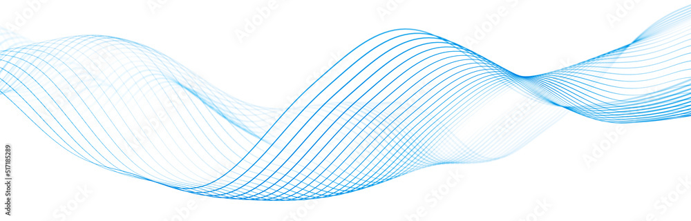 Poster color wave consisting of lines on a white background. colorful background with dynamic wave elements