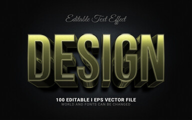 design text effect