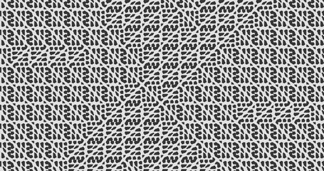Monochrome Repeat Pattern.black and white grunge  background.Abstract pattern.background in 4k format  3840 х 2160.