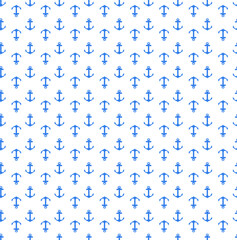 nautical blue and navy anchors  marine graphic vector seamless pattern boy anchor pattern wallpaper