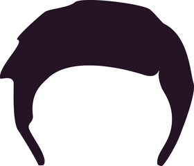 simple hair - Avatar face -  vector 