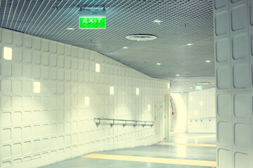 Walkway Tunnel to Sam Yan MRT Station, Bangkok
