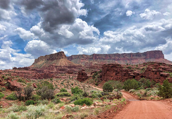 Fototapeta premium Onion Creek, Utah, USA