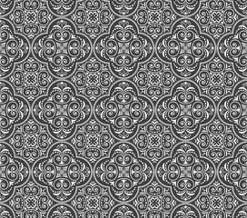 Gray Deco Pattern 01 13 PNG