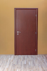 Brown Wood Door