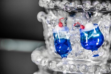 クリームソーダピアス