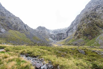 Homer Tunnel Parking Area, South Island, New Zealand