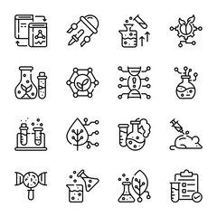 Set of Technology Line Icons

