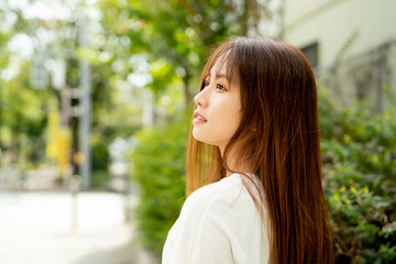 Naklejka premium 美しい日本女性