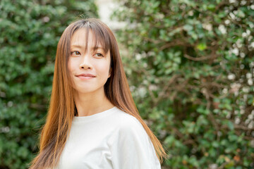 Naklejka premium 美しい日本女性