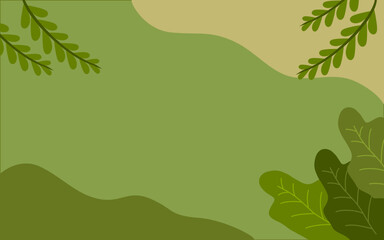 green plant background can be for banner