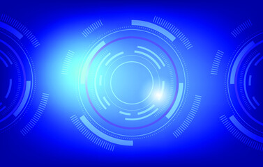 Abstract technology background Hi-tech communication concept futuristic digital innovation background vector illustration