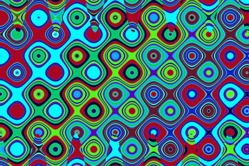 Abstract and contemporary digital art design