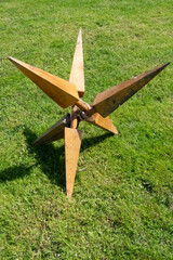 old wooden weapon