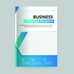 Business brochure design template