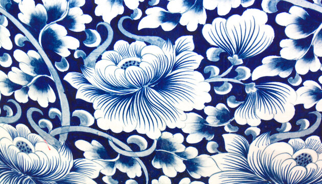 Flower Texture Ceramic background