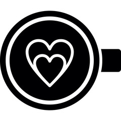 Coffee Heart Icon