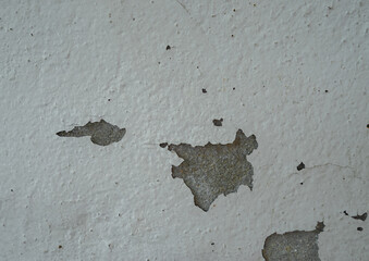 Old wall with cement surface crack. Wall color paint surface  crack. Old cement wall abstract background.