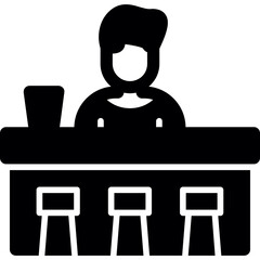 Bar Counter Icon