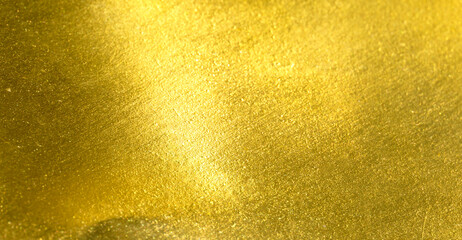 gold polished metal
