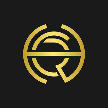 Letters R H C, RCH, CHR, CRH, HCR, or HRC minimal logo design concept.