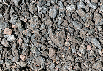 Dark gravel texture

