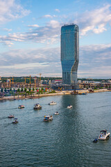 09 July  2022, Belgrade, Serbia, 17th Belgrade Carnival of Boats on the Sava Promenade, one of the...