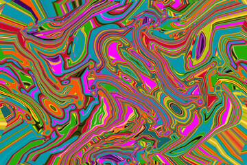 Obraz premium Abstract and contemporary digital art design