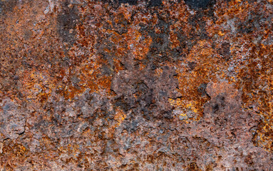 Rust on metal texture